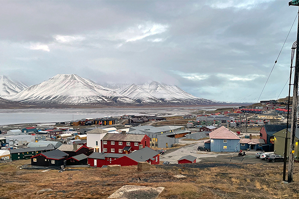 Longyearbyen på Svalbard. Foto: Norsk Energi