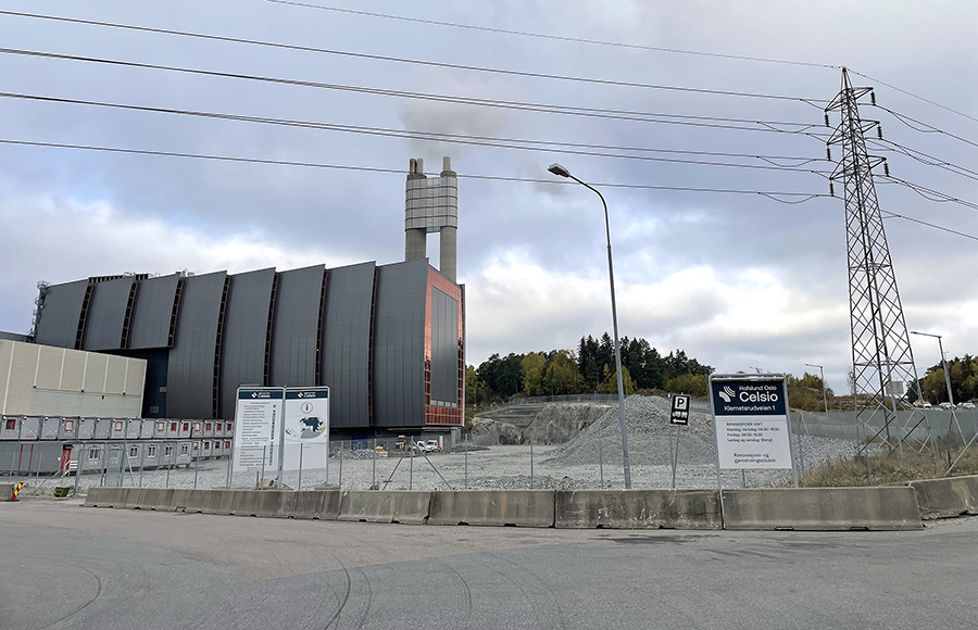 Hafslund Celsio skal nå realisere et av verdens første fullskala karbonfangstanlegg på avfallsforbrenninganlegg. Foto: Norsk Energi/Fredrik Even Hansen