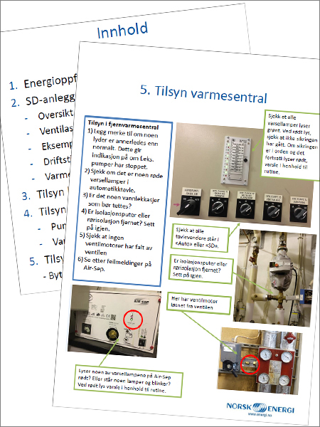 Energispareinstruks med kantstrek