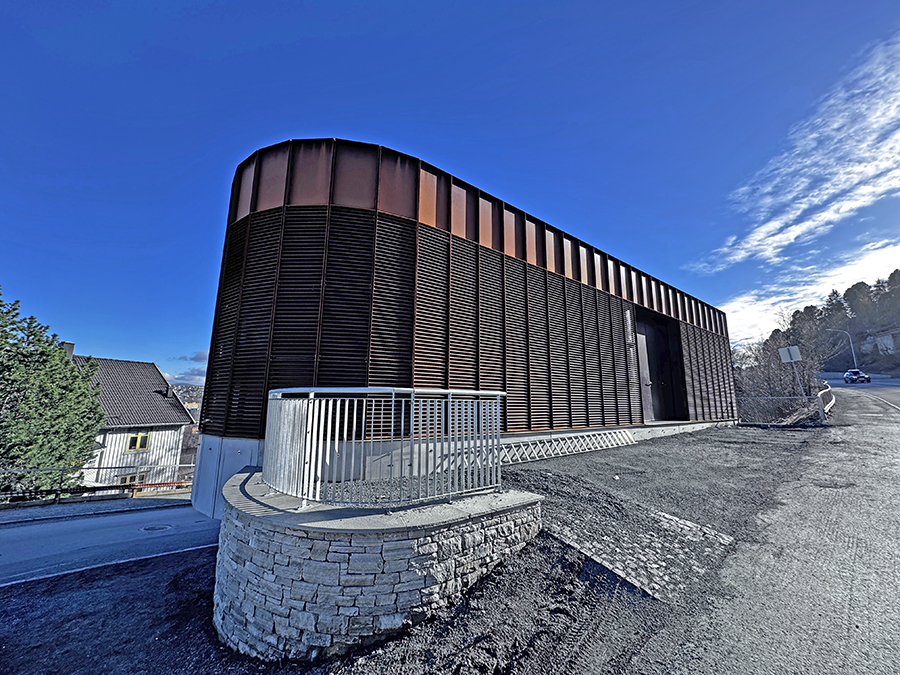 Statkraft Varmes trykkskille på Byåsen i Trondheim. Foto: NE/Marit Vadseth