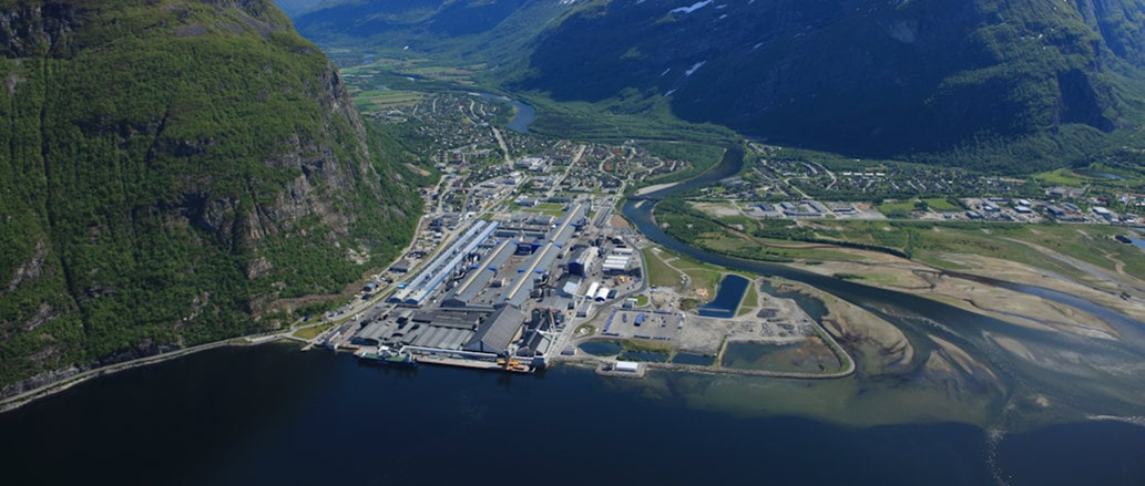 Norsk Hydro Aluminium, Sunndal. Foto: Norsk Hydro